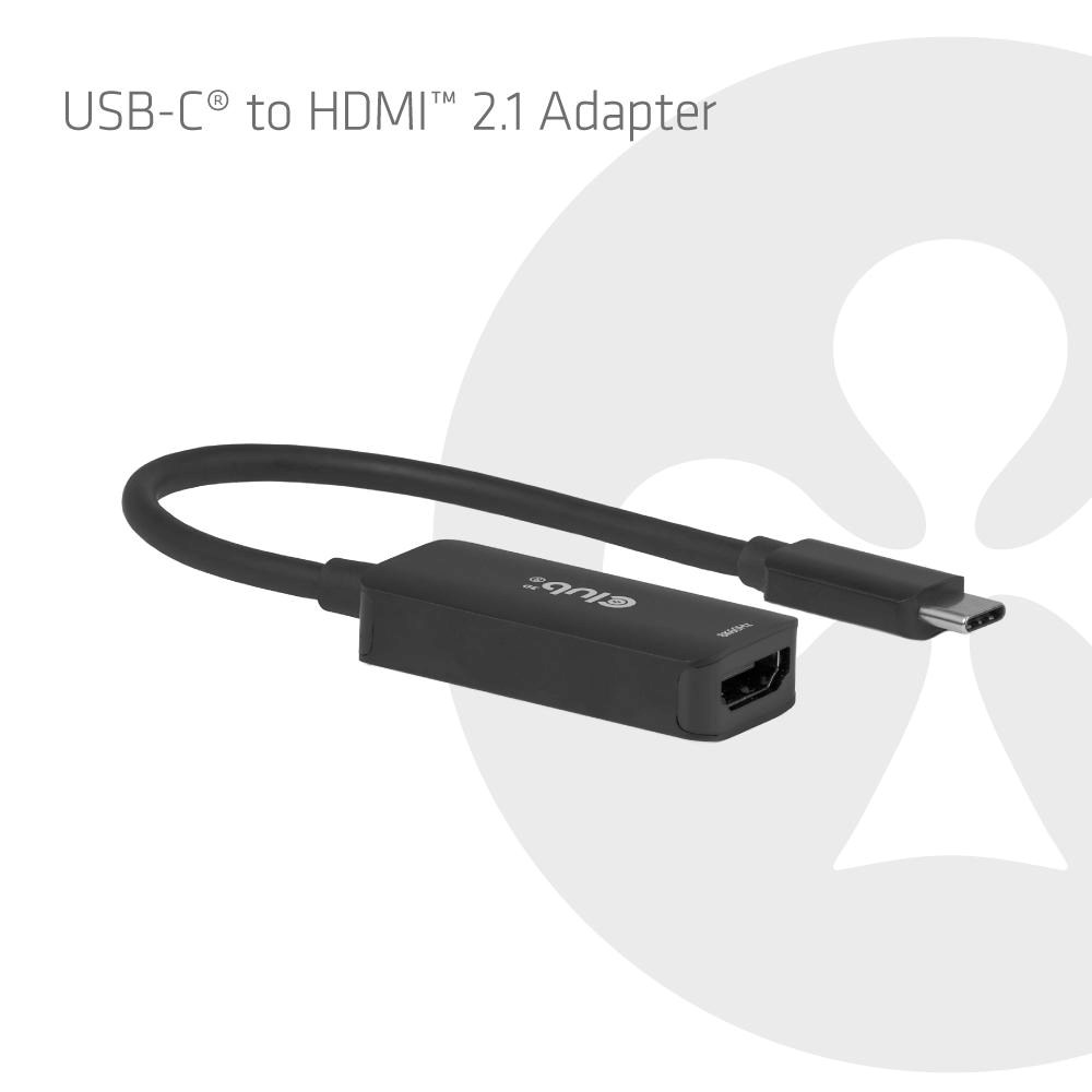 Club3D Adaptér USB-C na HDMI 2.1, 8K60Hz