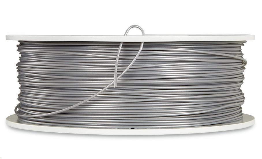 VERBATIM 3D Printer Filament PLA 1.75mm, 335m, 1kg silver/metal grey (55275)