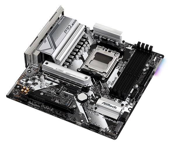ASRock MB Sc AM5 B650M PRO RS, AMD B650, 4xDDR5, 1xDP, 1xHDMI, mATX