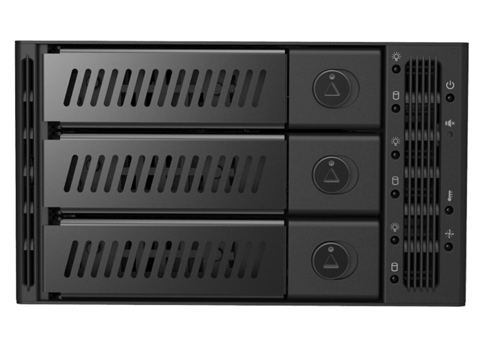 CHIEFTEC SAS/SATA Backplane CMR-2131SAS, 2x 5,25" for 3x 3,5" HDDs/SSDs