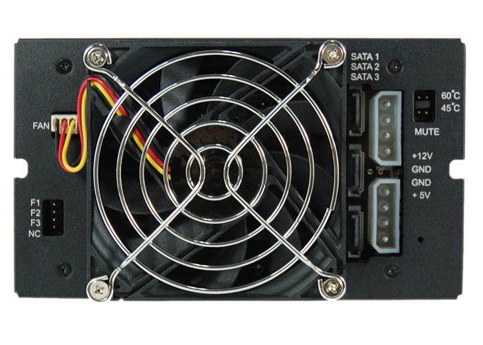 CHIEFTEC SAS/SATA Backplane CMR-2131SAS, 2x 5,25" for 3x 3,5" HDDs/SSDs