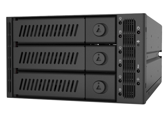 CHIEFTEC SAS/SATA Backplane CMR-2131SAS, 2x 5,25" for 3x 3,5" HDDs/SSDs