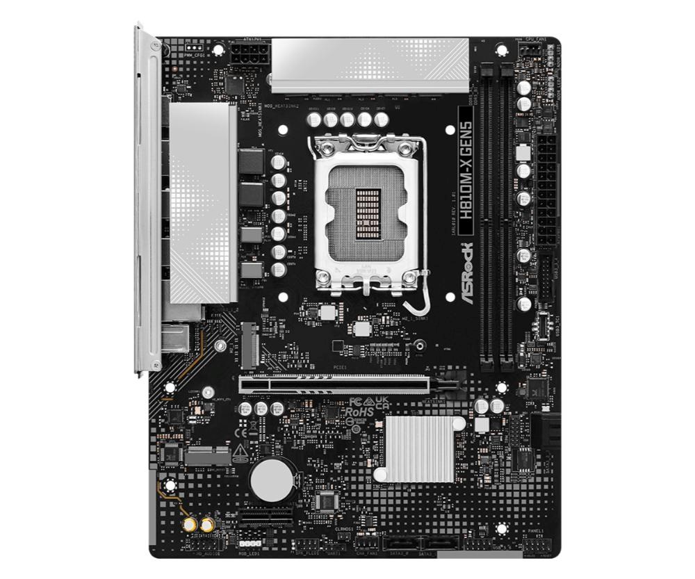 ASRock MB Sc LGA1851 H810M-X Gen5, Intel H810, 2xDDR5, 1xDP, 1xHDMI, mATX