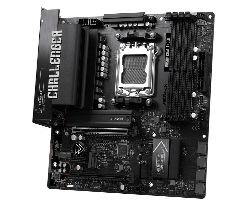 ASRock MB Sc AM5 B850M Challenger, AMD B850, 4xDDR5, 1xHDMI, mATX