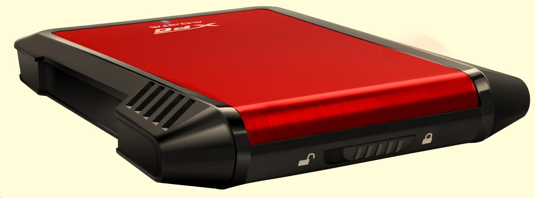 ADATA Externí BOX EX500 2,5" USB 3.0 (7 mm/ 9.5mm HDD/SSD)