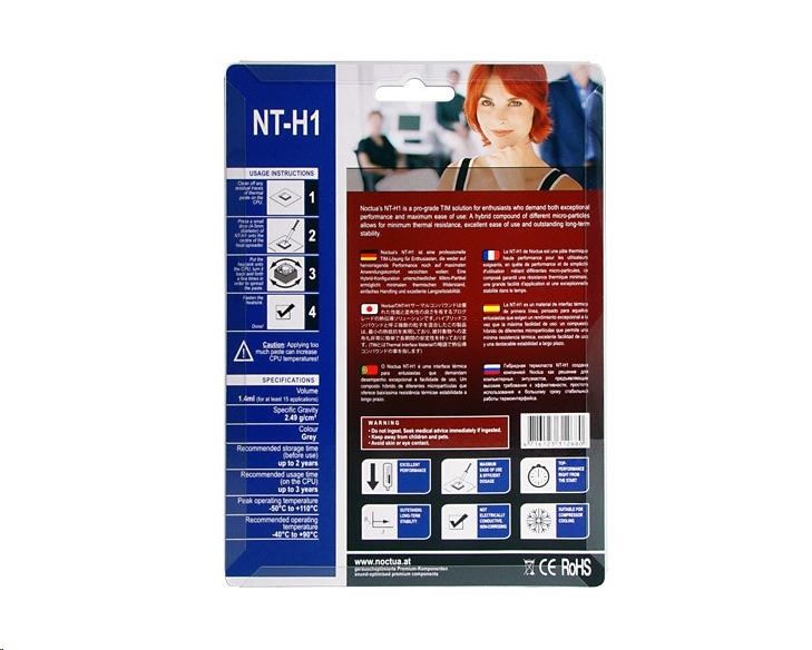 NOCTUA Teplovodivá pasta NT-H1, 3.5g