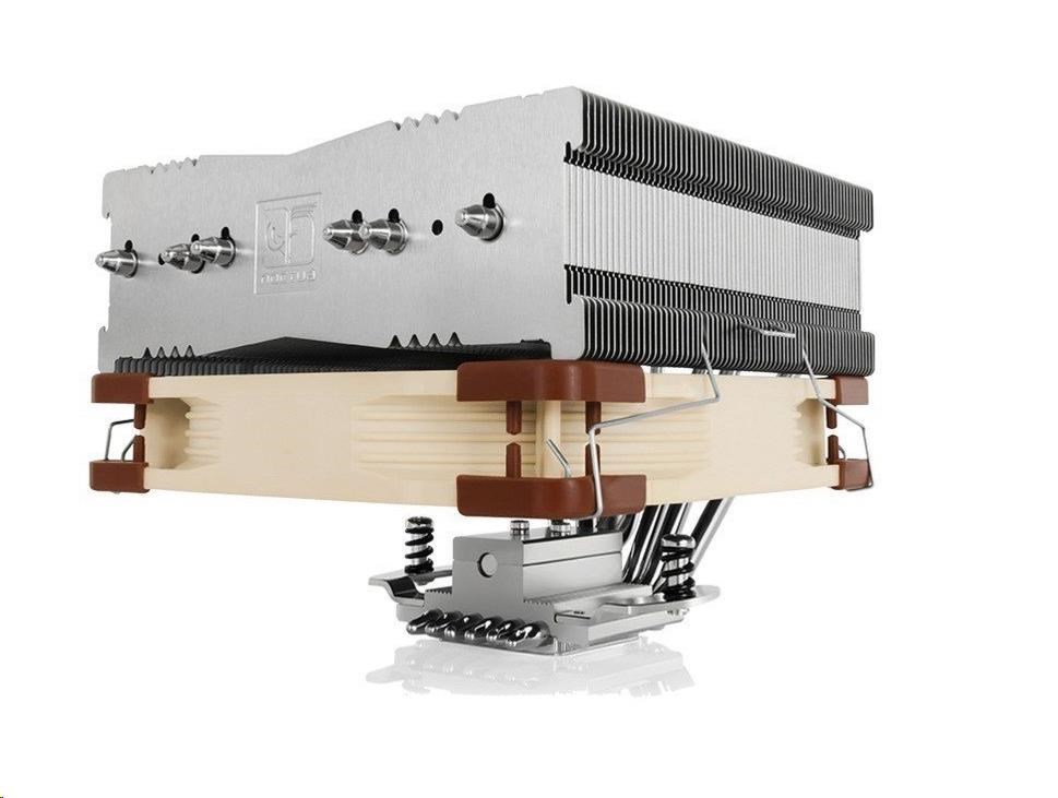 NOCTUA Chladič CPU NH-C14S, 1x 140mm, LGA1851, AM5, hnědá/stříbrná