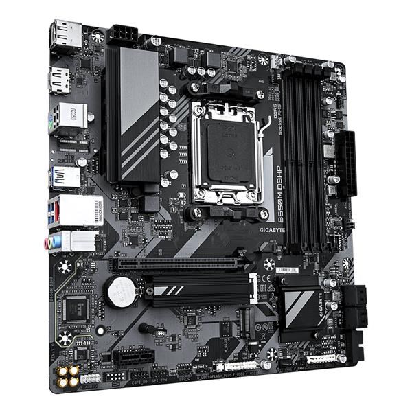 GIGABYTE MB Sc AM5 B650M D3HP, AMD B650, 4xDDR5, 2xDP, 1xHDMI, mATX