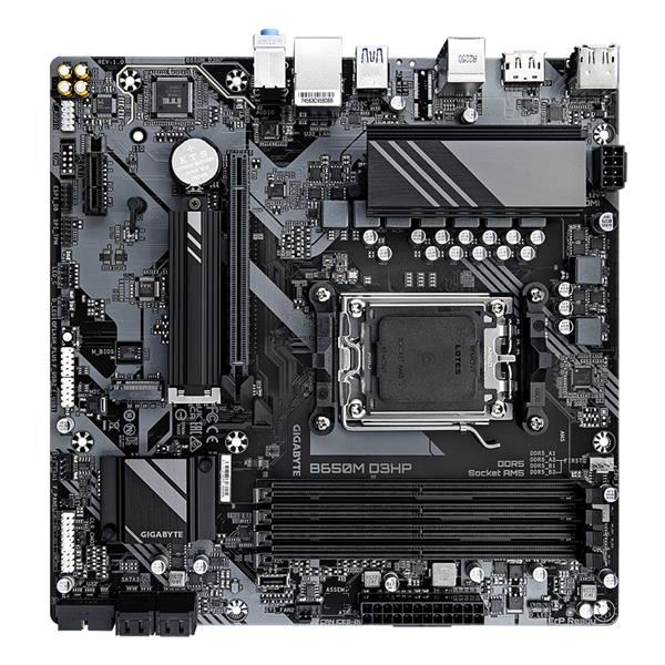 GIGABYTE MB Sc AM5 B650M D3HP, AMD B650, 4xDDR5, 2xDP, 1xHDMI, mATX