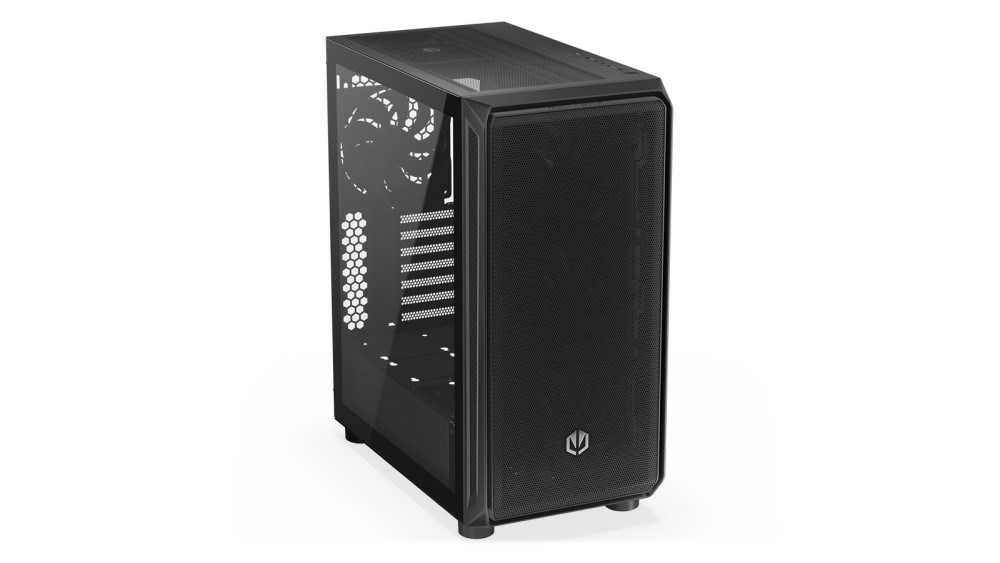 ENDORFY Case Arx 500 Air, Průhledná bočnice, ATX, 5x140mm, černá