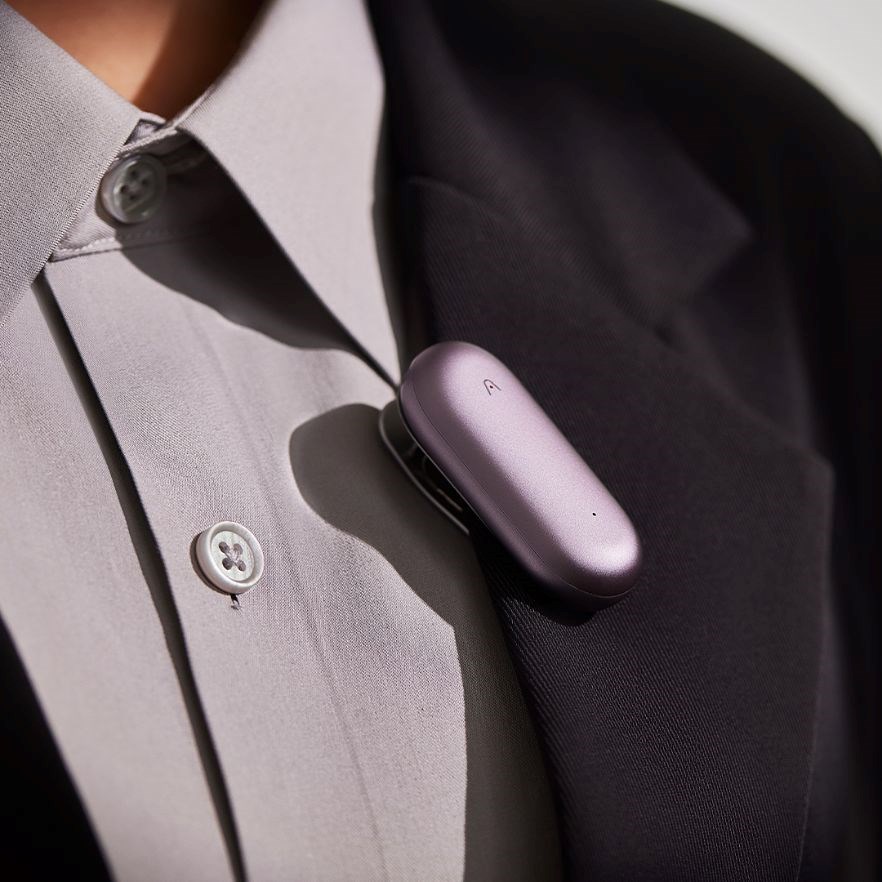 PLAUD Note Pin Grey - AI hlasový záznamník