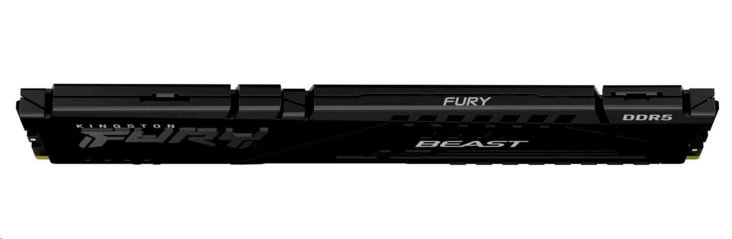 KINGSTON DIMM DDR5 16GB 5600MT/s CL40 FURY Beast Černá