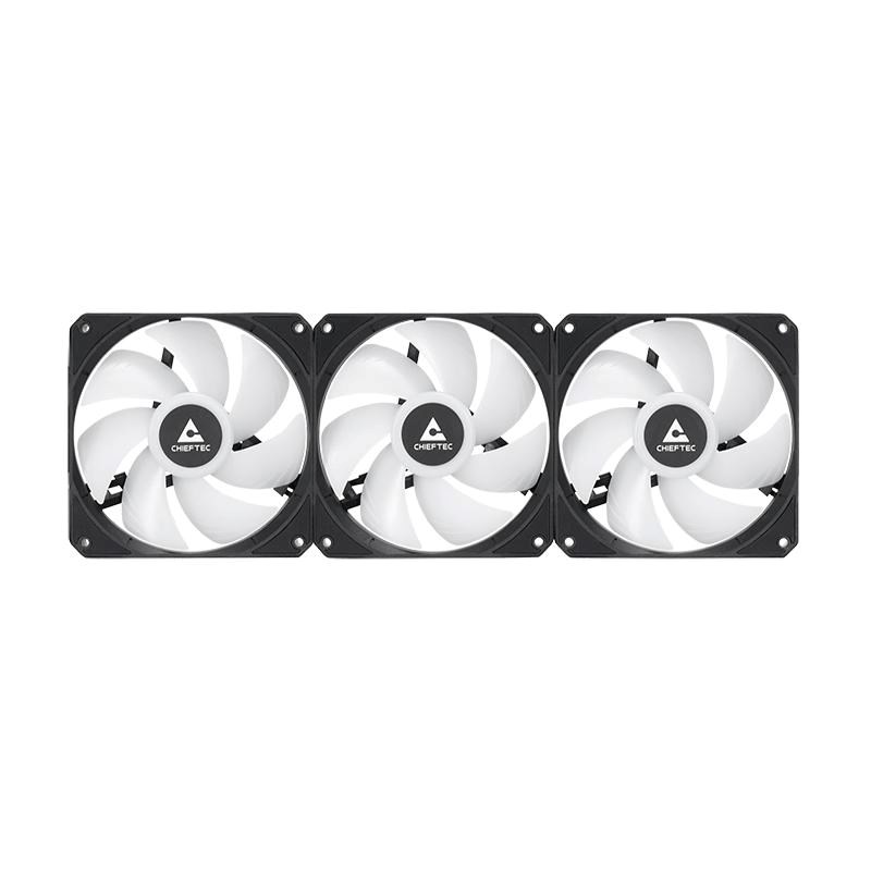 CHIEFTEC vodní chlazení CPU Iceberg 360, 2x360mm ARGB, ARGB vodní blok, LGA1851, AM5, černá