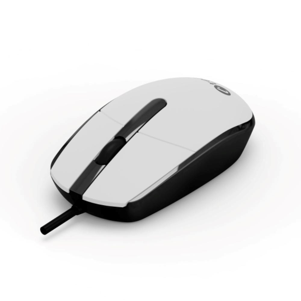 C-TECH Myš WM-10, černo/bílá, USB