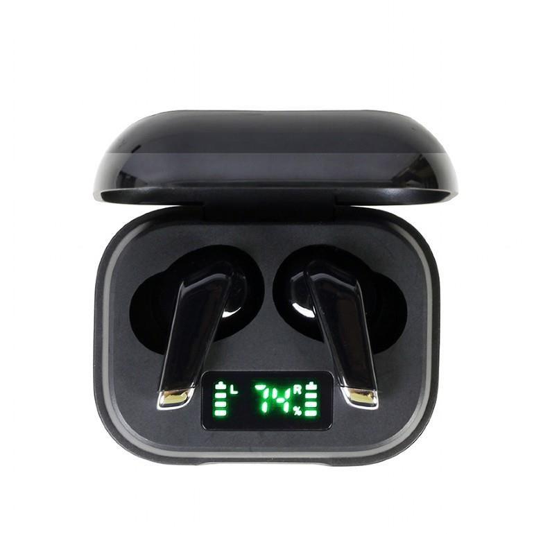 GEMBIRD sluchátka FitEar-X300B, Bluetooth, TWS, černá