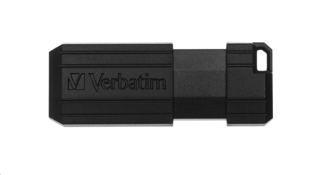 VERBATIM Flash Disk 8GB Store 'n' Go PinStripe, černá