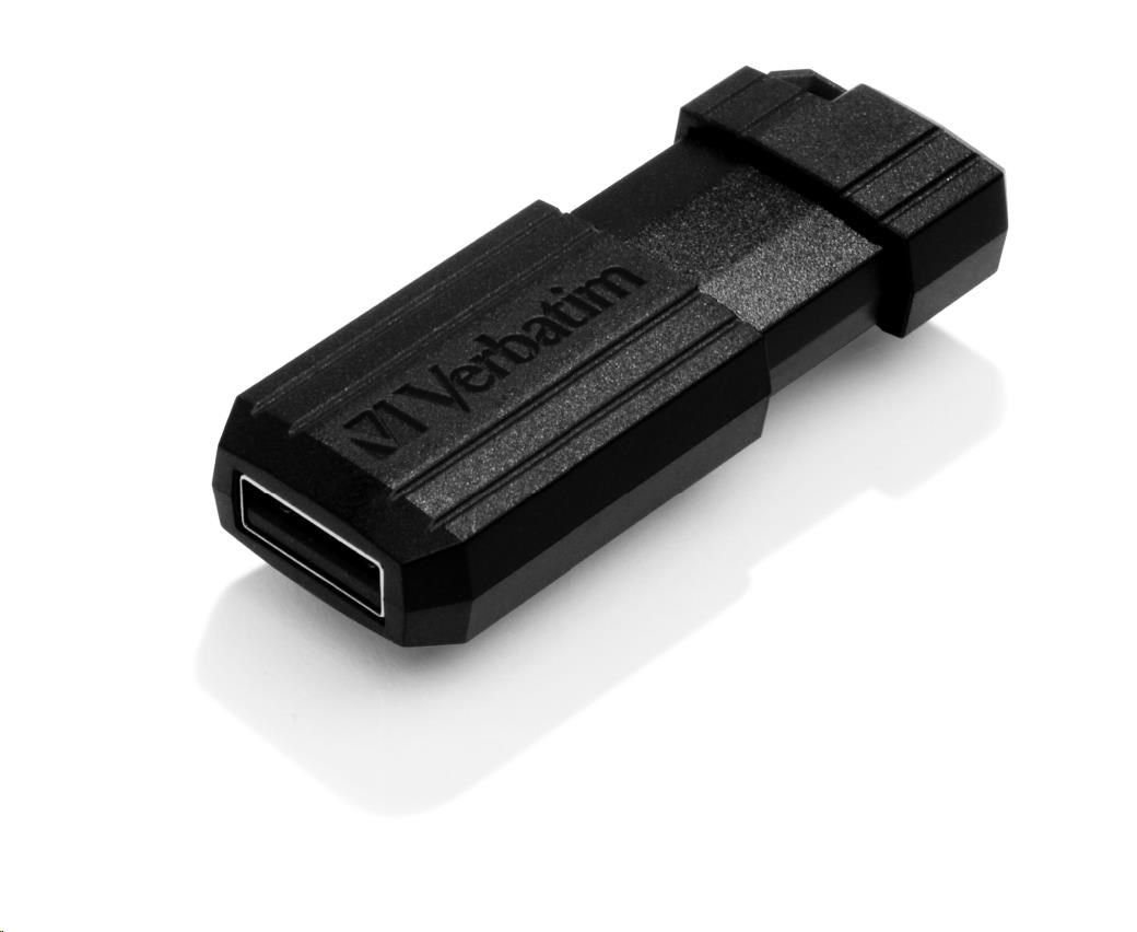 VERBATIM Flash Disk 8GB Store 'n' Go PinStripe, černá