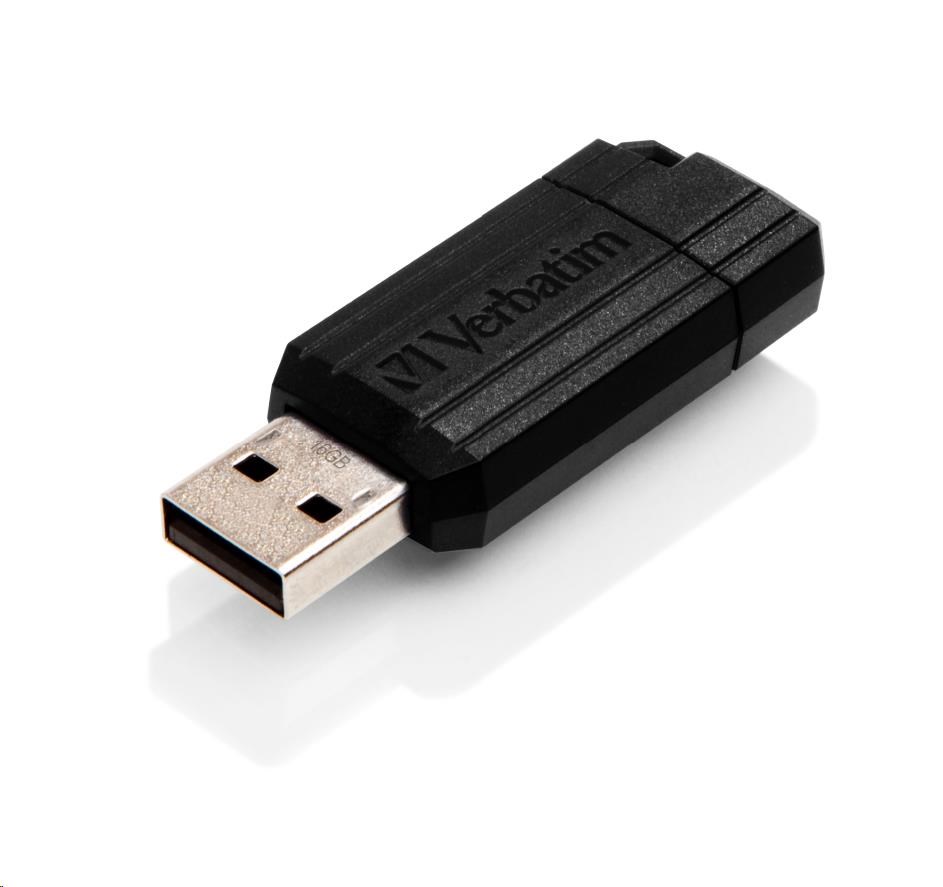VERBATIM Flash Disk 16GB Store 'n' Go PinStripe, černá