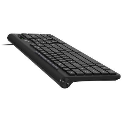 GENIUS klávesnice Slimstar 230 II, Drátová, USB, černá, CZ+SK layout
