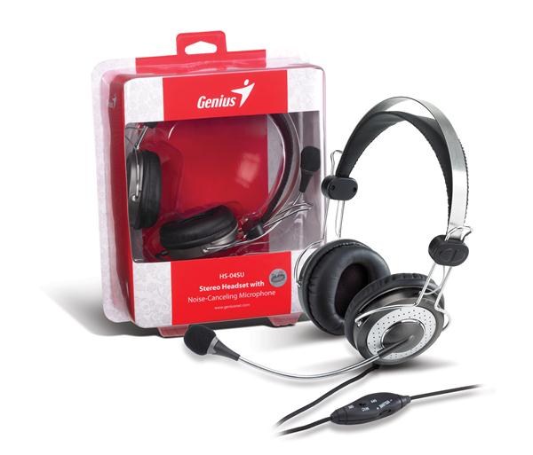 GENIUS sluchátka s mikrofonem HS-04SU