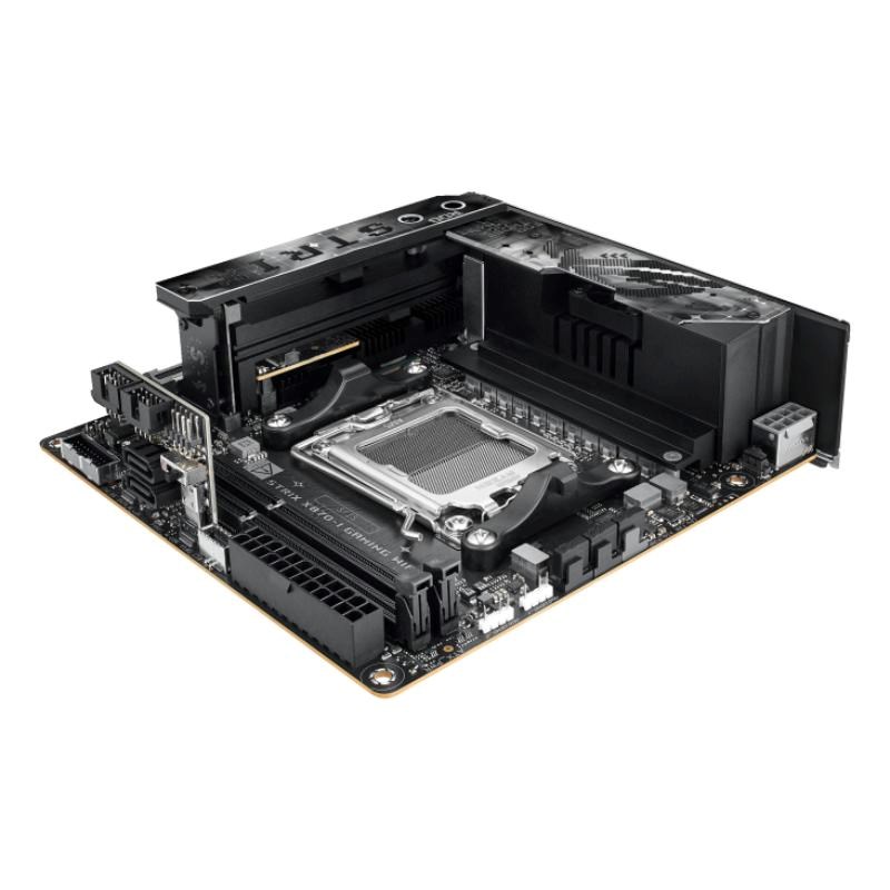 ASUS MB Sc AM5 ROG STRIX X870-I GAMING WIFI, AMD X870, 2xDDR5, 1xHDMI, 2xUSB4, WiFi, Mini-ITX