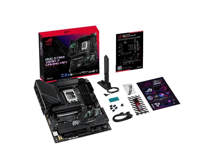 ASUS MB Sc LGA1851 ROG STRIX Z890-F GAMING WIFI, Intel Z890, 4xDDR5, 1xDP, 1xHDMI, 2xThunderbolt, WI-FI, ATX