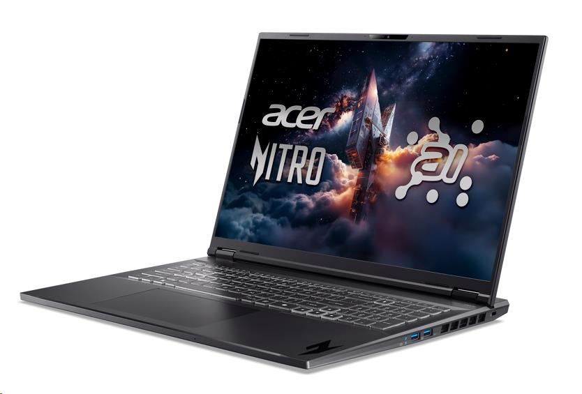ACER NTB Nitro 18 AI (AN18-61-R39R),R AI 9 365,18"WQXGA,32GB,1TB SSD,RTX 5070 Ti,Linux,Black