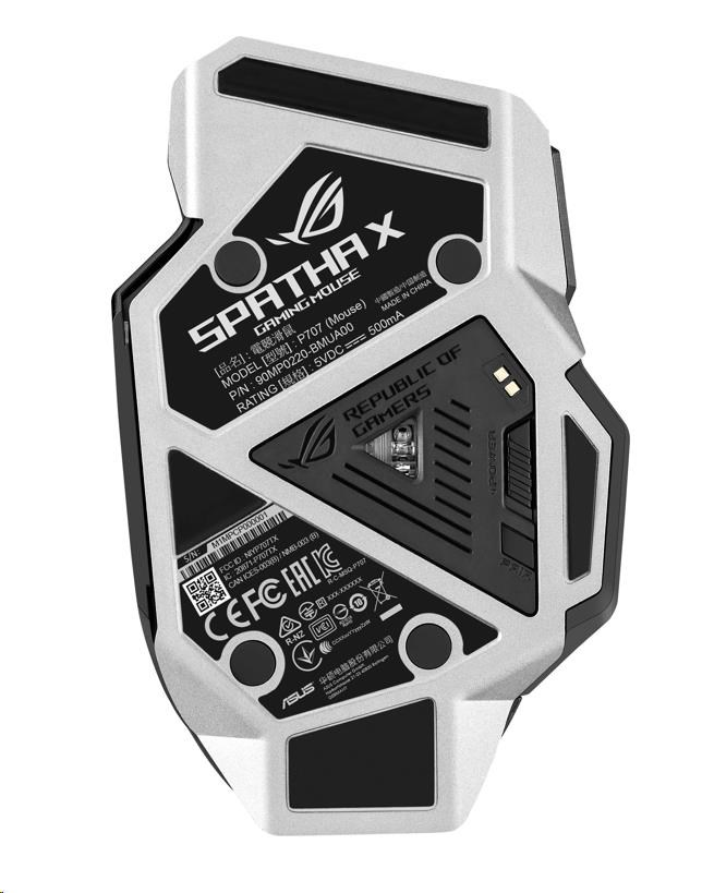 ASUS myš ROG SPATHA X (P707), bezdrátová, černá