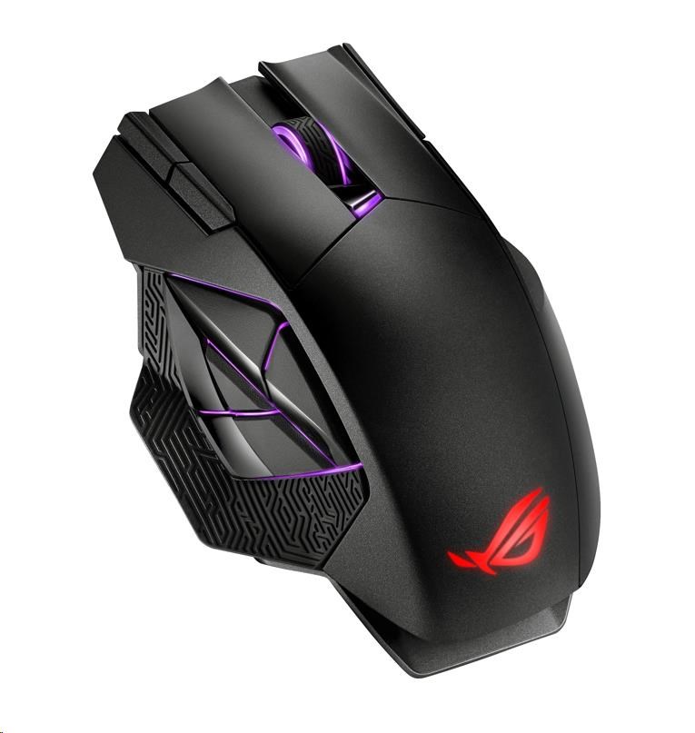 ASUS myš ROG SPATHA X (P707), bezdrátová, černá