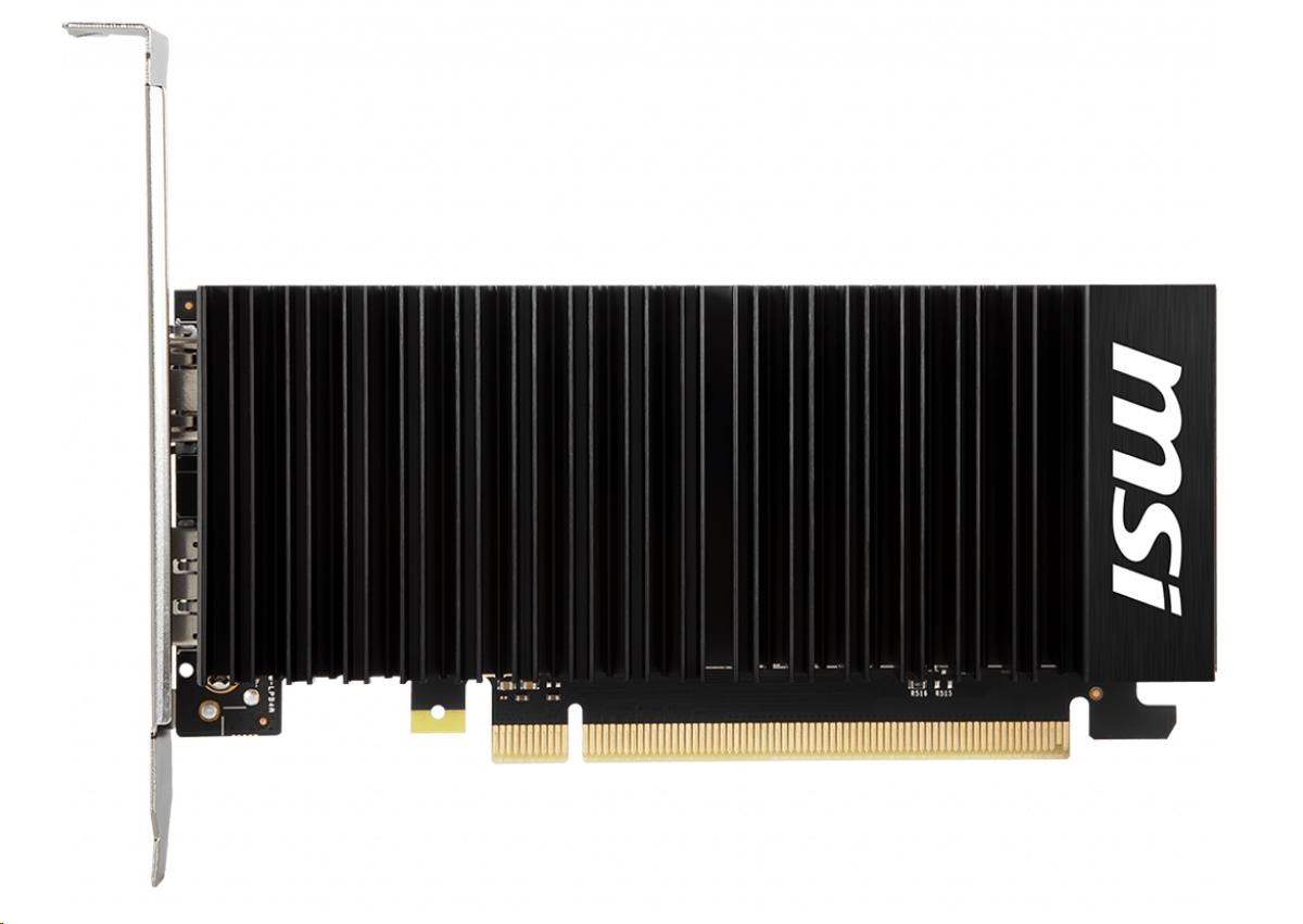 MSI VGA NVIDIA GeForce GT 1030 2GHD4 LP OC, GT 1030, 2GB DDR4, 1xDP, 1xHDMI