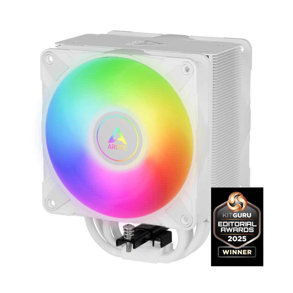 ARCTIC Chladič CPU Freezer 36 ARGB White, 2x120mm, LGA1851, AM5