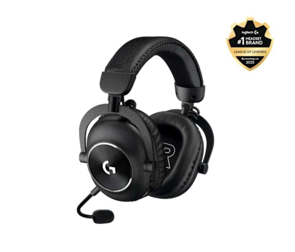 Logitech G PRO X 2 LIGHTSPEED Gaming Headset, Bezdrátová, BT, RF 2.4GHz, černá