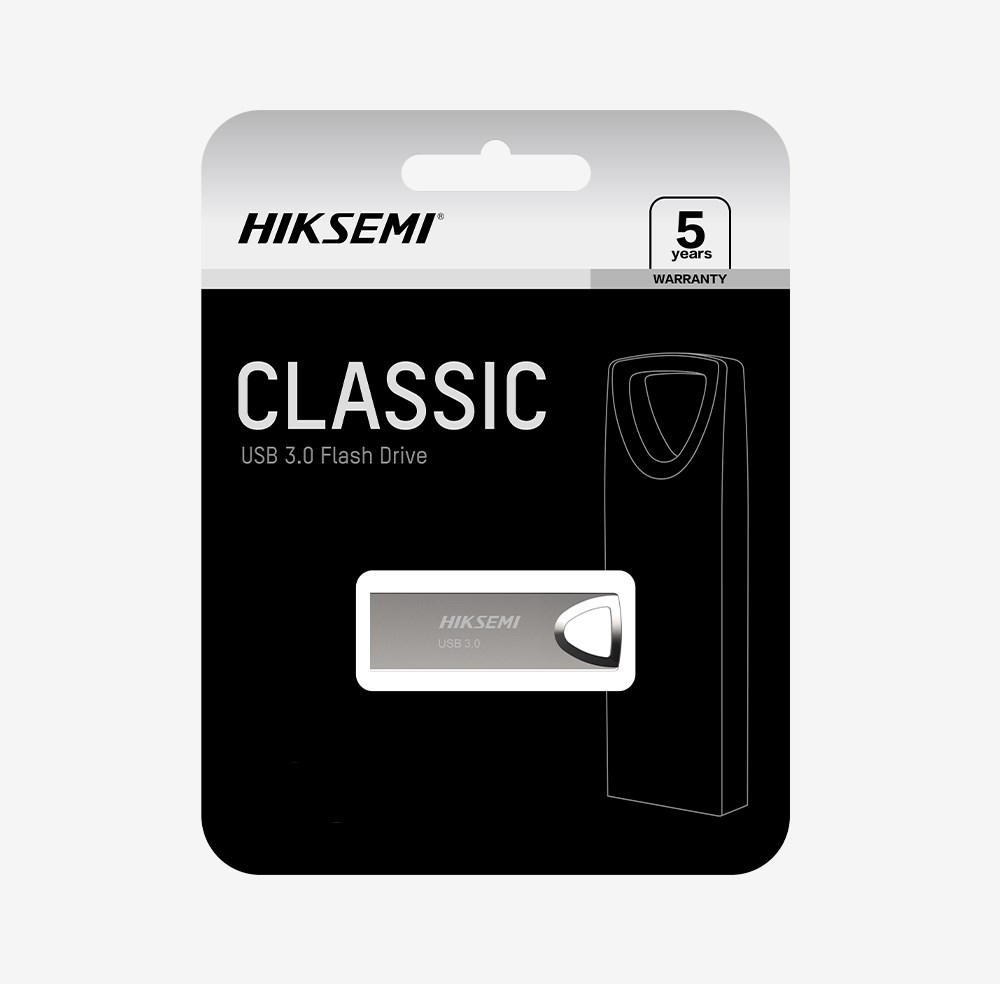 HIKSEMI Flash Disk 64GB Classic, USB 3.0 (R:30-80 MB/s, W:15-25 MB/s)