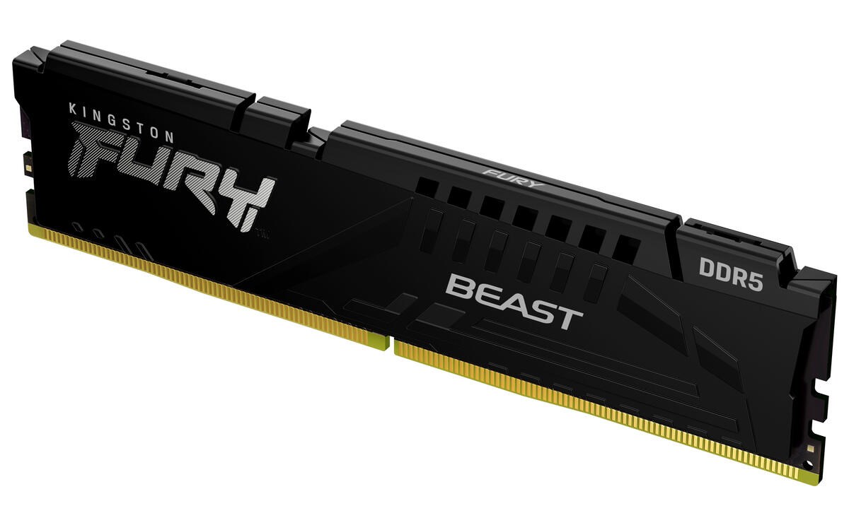 KINGSTON DIMM DDR5 16GB 6400MT/s CL32 ECC FURY Beast EXPO Černá