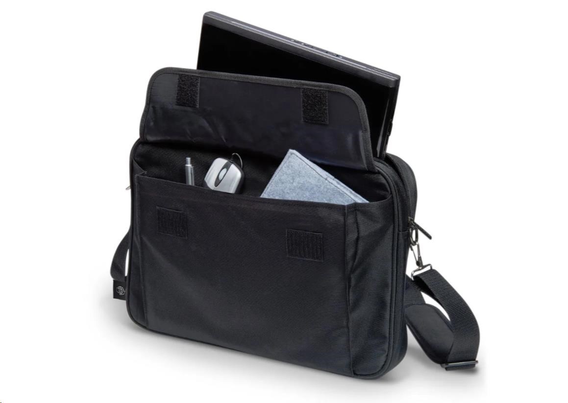 DICOTA Value Toploading Kit 14-16, Brašna na notebook s přiloženou optickou myší, černá