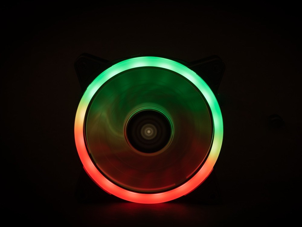 1stCOOL Fan AURA EVO Dual Ring ARGB ventilátor 12cm