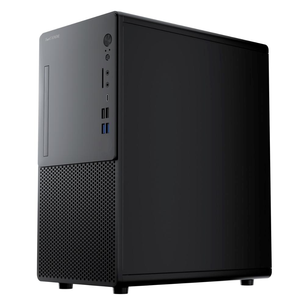1stCOOL skříň STEP Premium 2 ver.1, micro tower, AU, USB 3.0, bez zdroje, černá