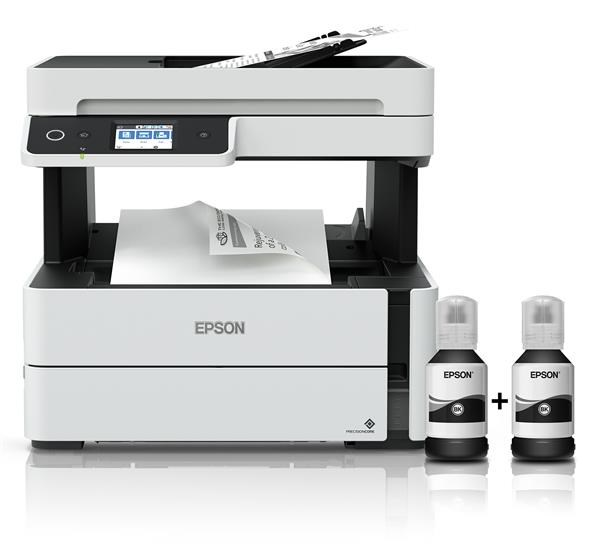 EPSON tiskárna ink EcoTank Mono M3170, 4v1, A4, 39ppm, USB, Wi-Fi, Duplex, ADF,Záruka 5 let po registraci zdarma