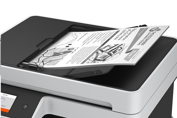 EPSON tiskárna ink EcoTank Mono M3180, 4v1, A4, 39ppm, Ethernet, Wi-Fi, Duplex, LCD, ADF,Záruka 5 let po registraci