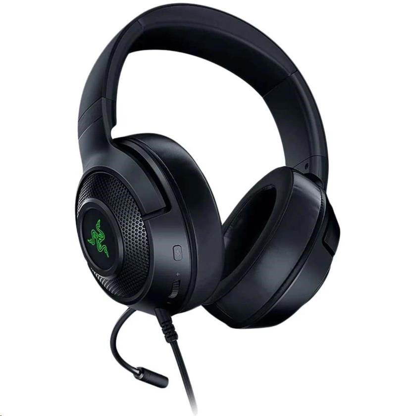 RAZER sluchátka Kraken V3 X, USB, RGB, černá