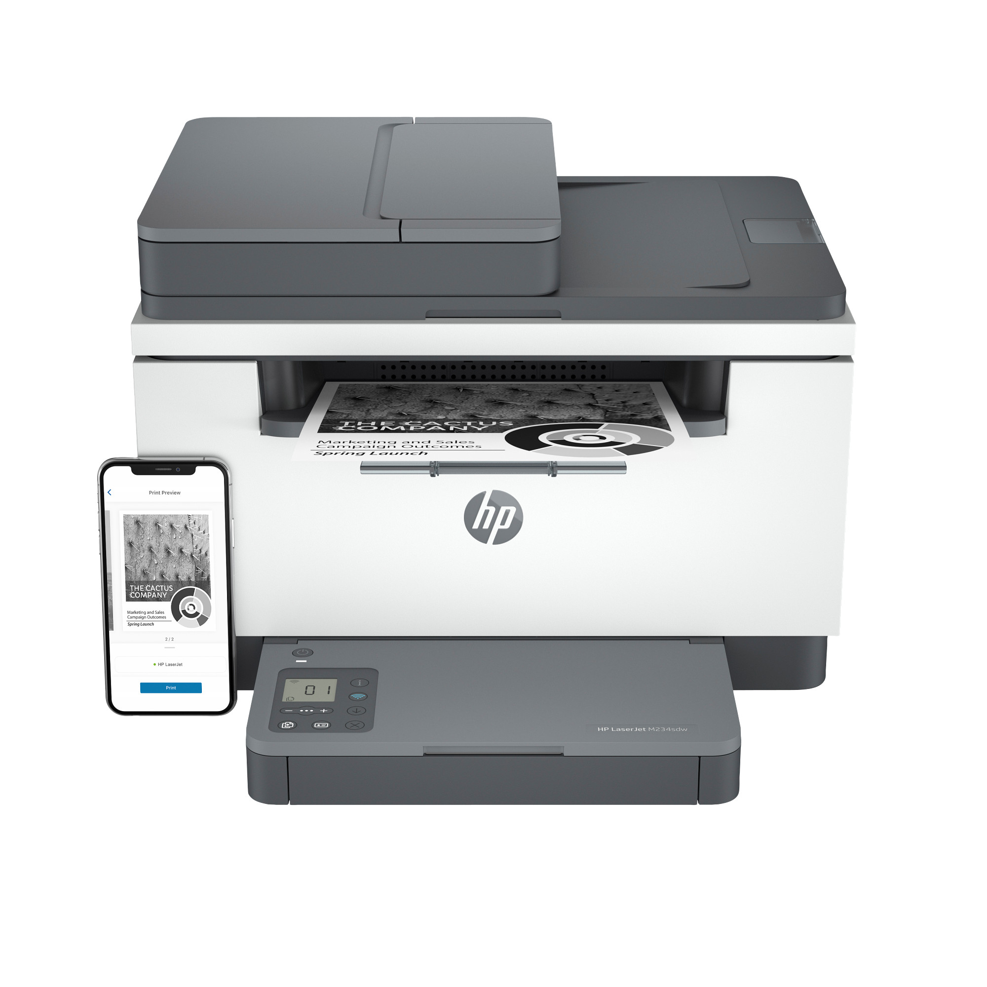 HP LaserJet Pro MFP M234sdw standard (29 ppm, A4, USB, Ethernet, Wi-Fi, PRINT, SCAN, COPY, duplex, ADF)