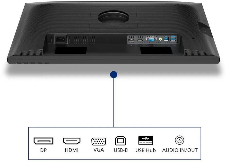 Philips MT 23,8" 24B2N3200J - 1920x1080,IPS,120Hz,D-Sub,HDMI,DP,USBhub,Repro,Pivot