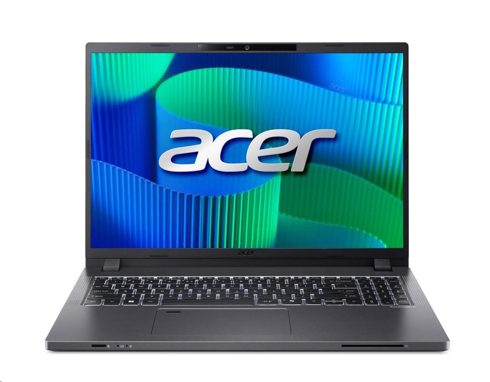 ACER NTB TravelMate P2 (TMP216-51-G2-TCO-34PF), iCore 3 100U,16"WUXGA,16GB,512GB SSD,Intel Graphics, Win11P,Gray