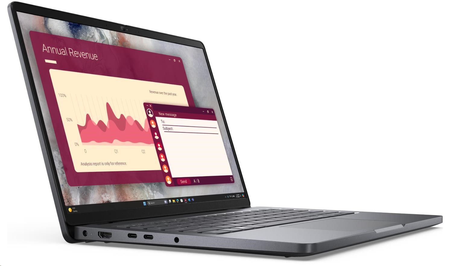 DELL NTB Pro 14 PC14250/i5-120U/8GB/512SSD/14" FHD+ /IR Cam & Mic/65W/WLAN/vPro|Backlit Kb/W11 Pro/3Y PS NBD