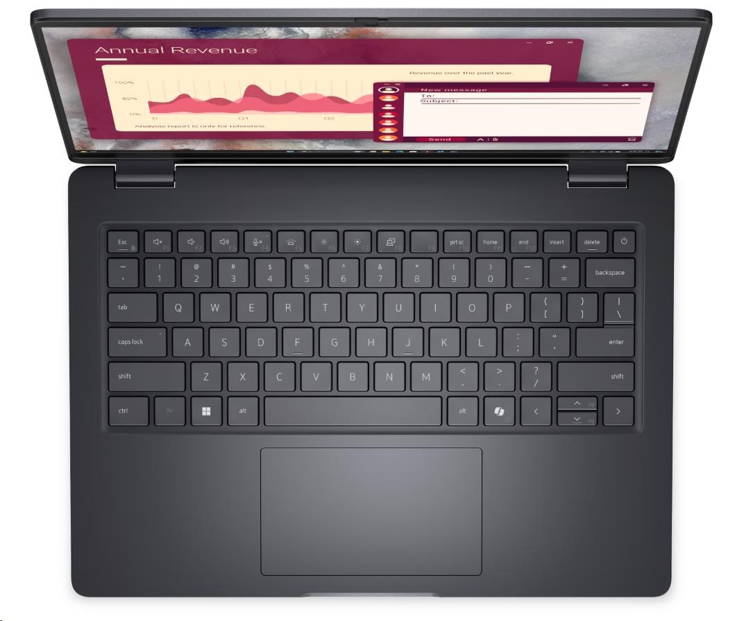 DELL NTB Pro 14 PC14250/i5-120U/8GB/512SSD/14" FHD+ /IR Cam & Mic/65W/WLAN/vPro|Backlit Kb/W11 Pro/3Y PS NBD