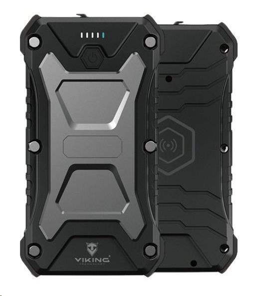 Viking outdoorová powerbanka SKADI I, 10000 mAh, bezdrátové nabíjení