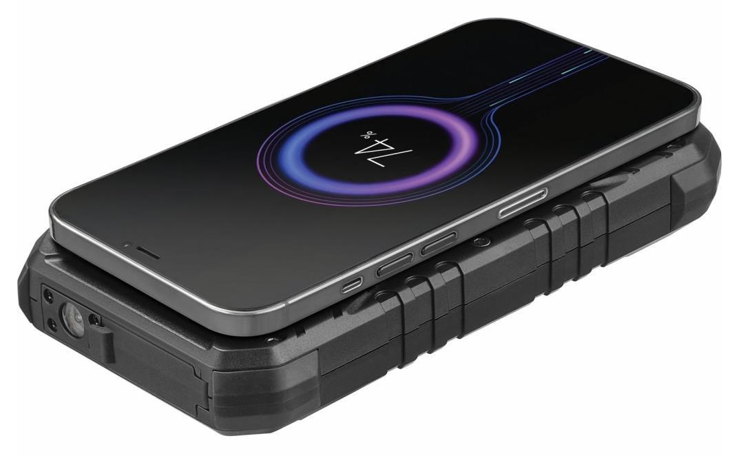 Viking outdoorová powerbanka SKADI I, 10000 mAh, bezdrátové nabíjení