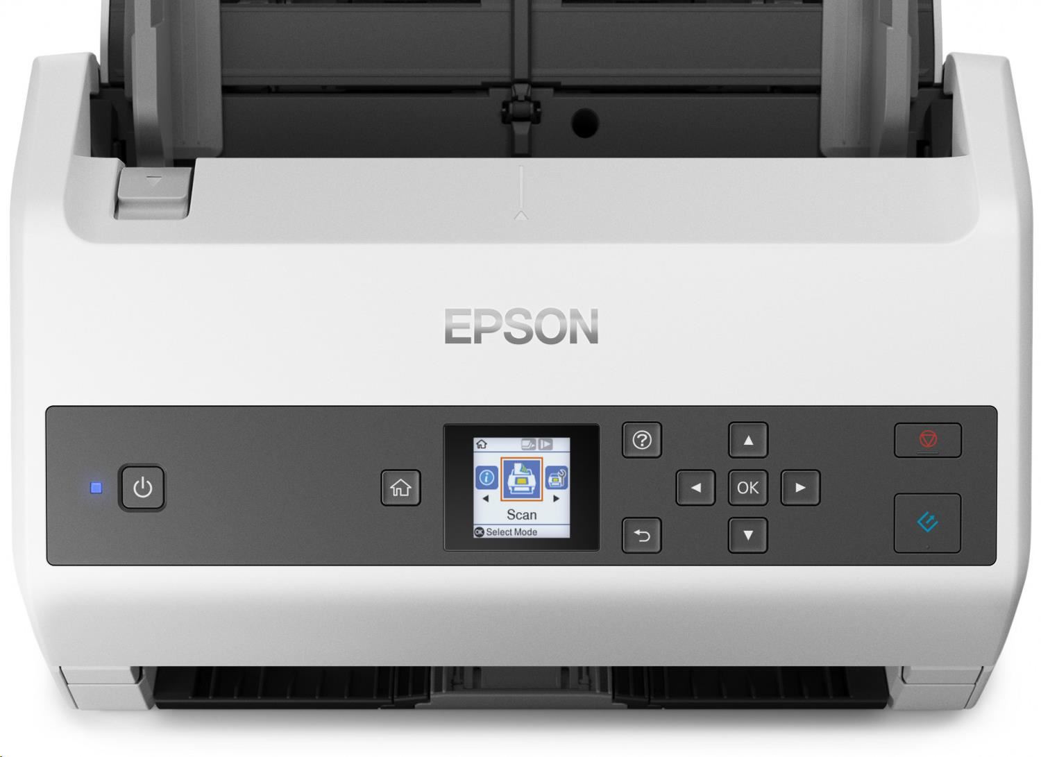EPSON skener WorkForce DS-870, A4, 600x600 dpi, Duplex, USB 3.0 Záruka 3 let po registraci