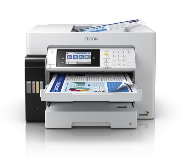 EPSON tiskárna ink EcoTank L15180, 4in1, 4800x1200dpi, A3, USB, 25PPM, 4ink,Záruka 5 let po registraci zdarma