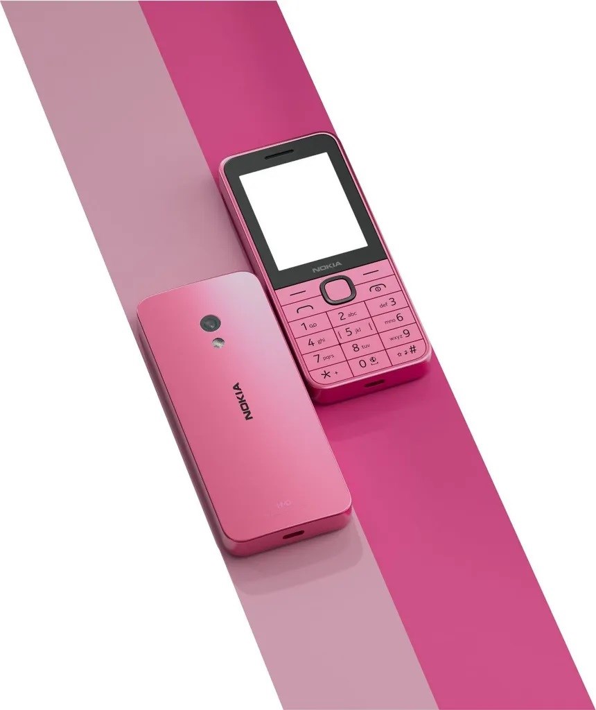 BAZAR - Nokia 225 Dual SIM, 4G, růžová (2024), (CZ, SK, HU) - rozbaleno